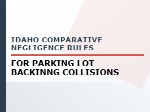 Idaho Comparative Negligence in Parking Lot Crashes